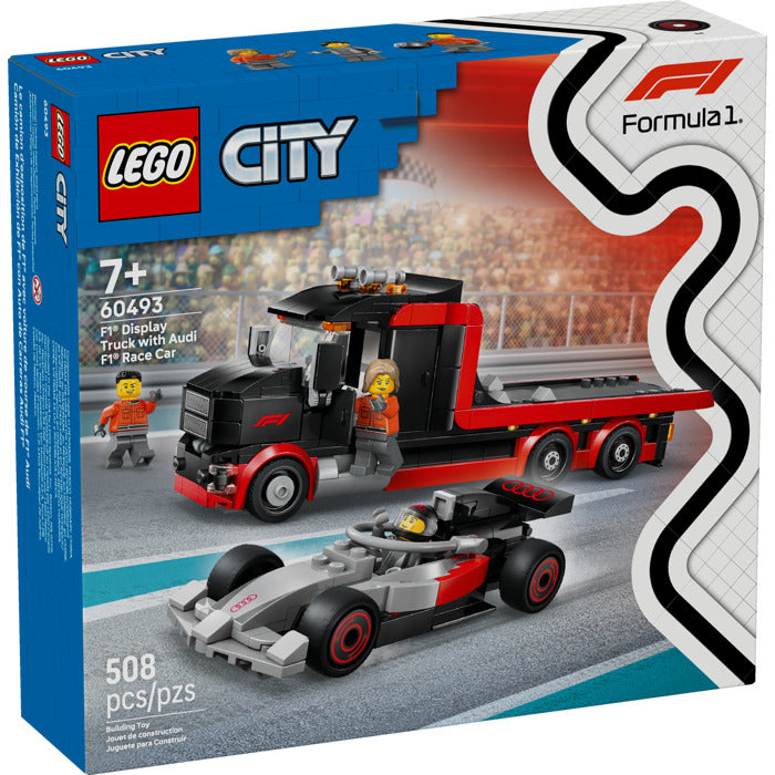 F1 Display Truck with Audi F1 Race Car - City