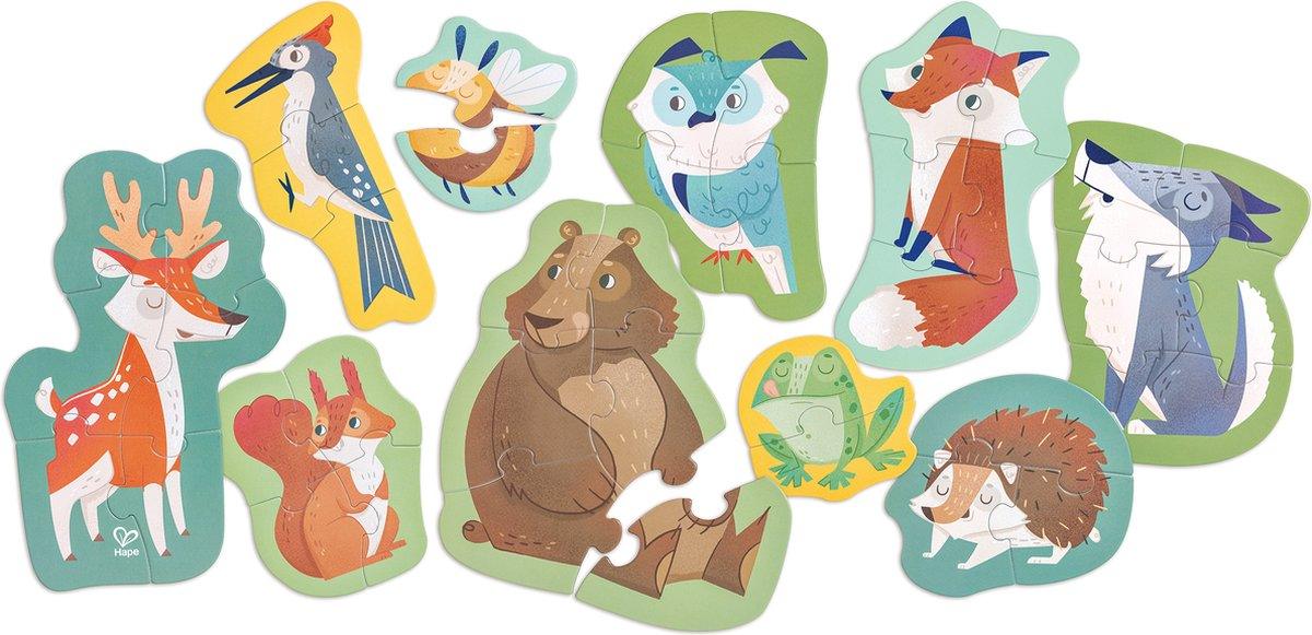 Les animaux de la forêt - 2-3-4-5-6 mcx - La Ribouldingue