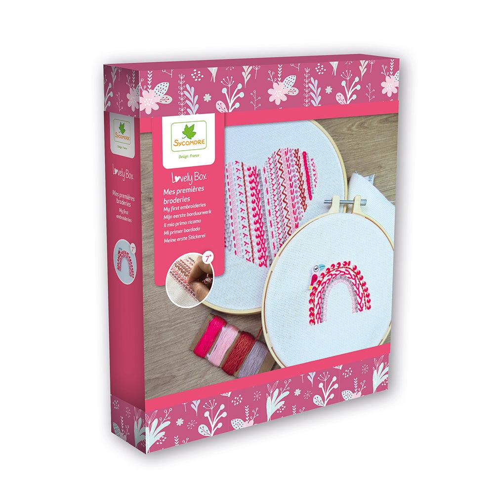 Lovely Box - Coffret de mes premières broderies - La Ribouldingue