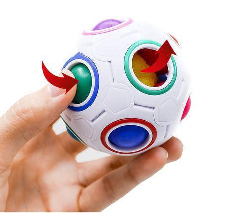 Magic Rainbow Ball - Blanc - La Ribouldingue