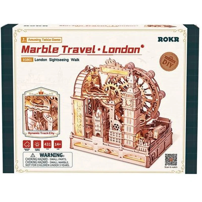 DIY Circuit de Billes - Marbel Travel London
