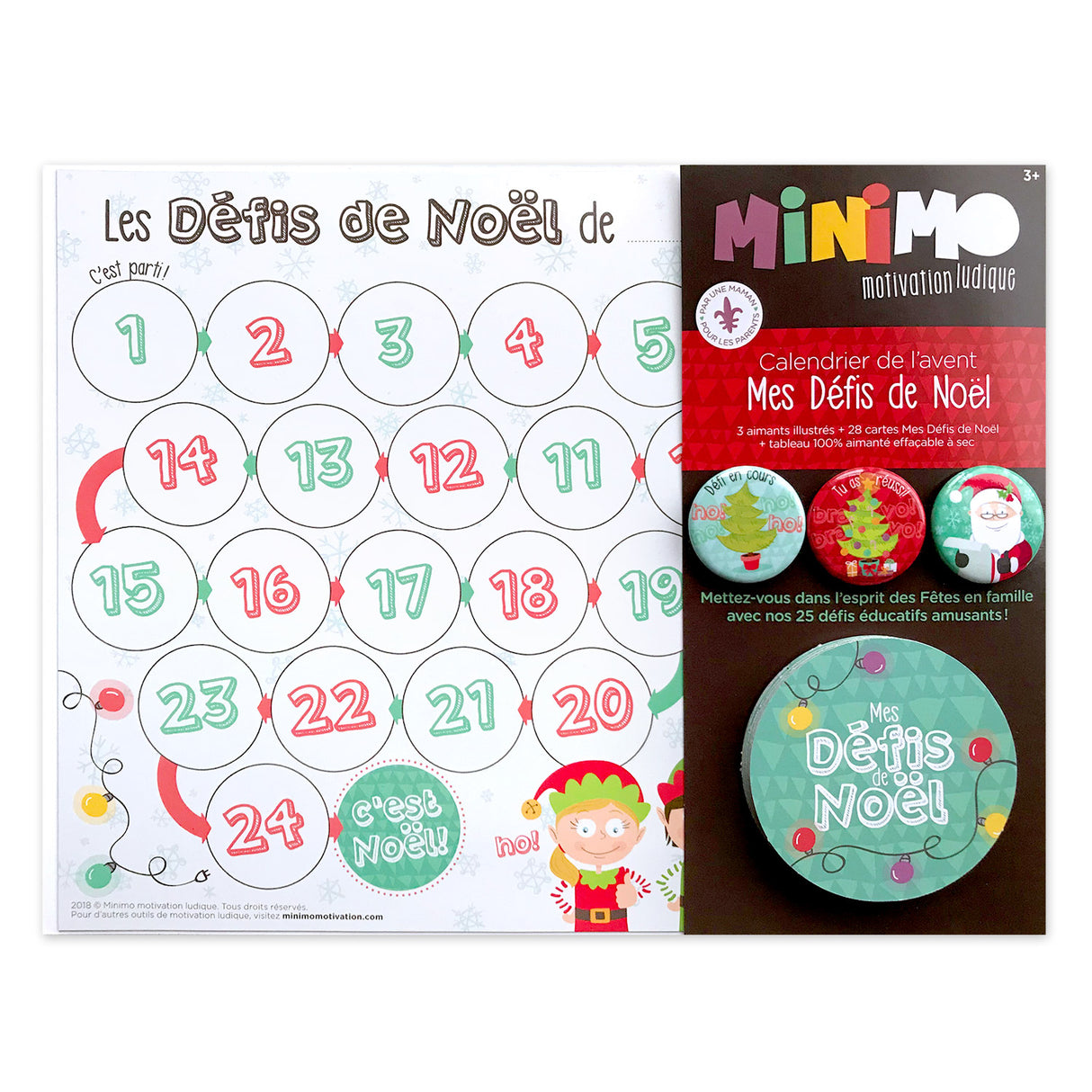 Calendrier de l'Avent - Mes défis de Noël