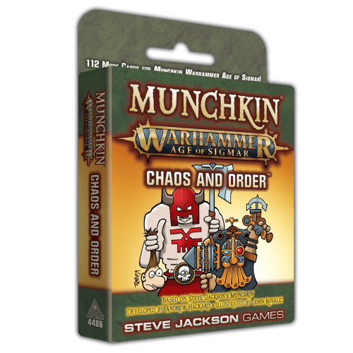 Munchkin - Warhammer : Chaos and Order (Ext) (Ang) - La Ribouldingue
