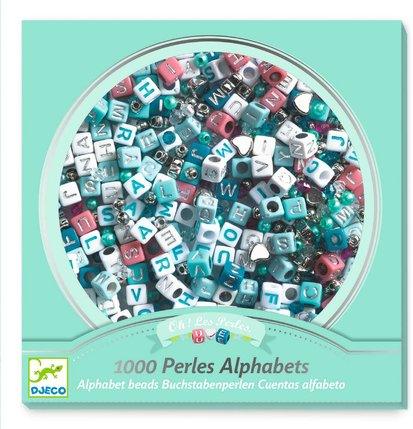 Perles alphabet / Argent - La Ribouldingue