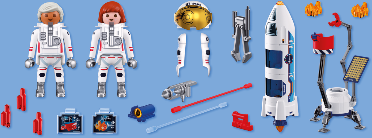 ESA Mars Exploration Rocket - Playmobil ESA