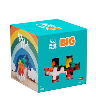 Plus Plus - BIG Arc-en-ciel - 100 mcx
