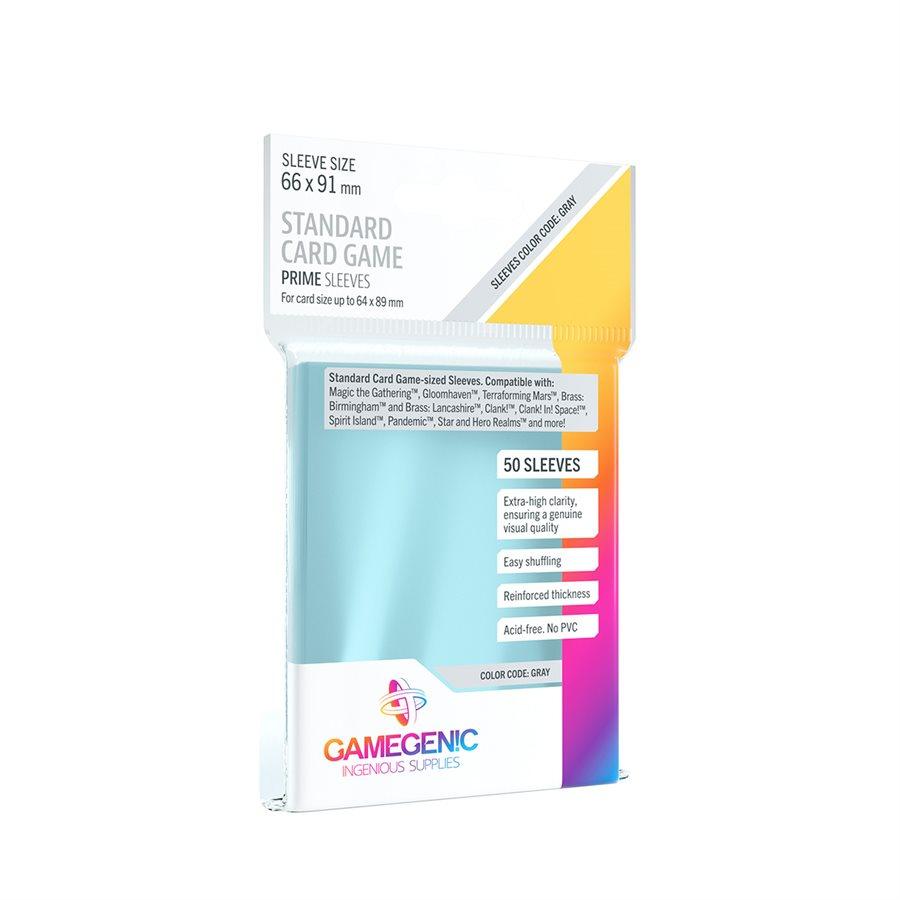 66 x 91 card sleeves Prime Sleeves - Standard Gray