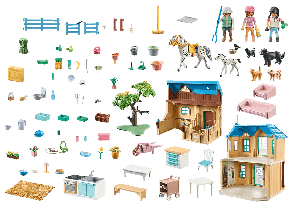 Ranch de la Cascade - Horses of Waterfall - La Ribouldingue