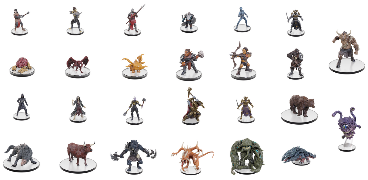 Figurines D&D Icons of the Realm - Adventures from Baldur's Gate