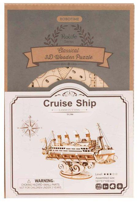 Rolife - Bateau de croisière 3D 145 mcx - La Ribouldingue