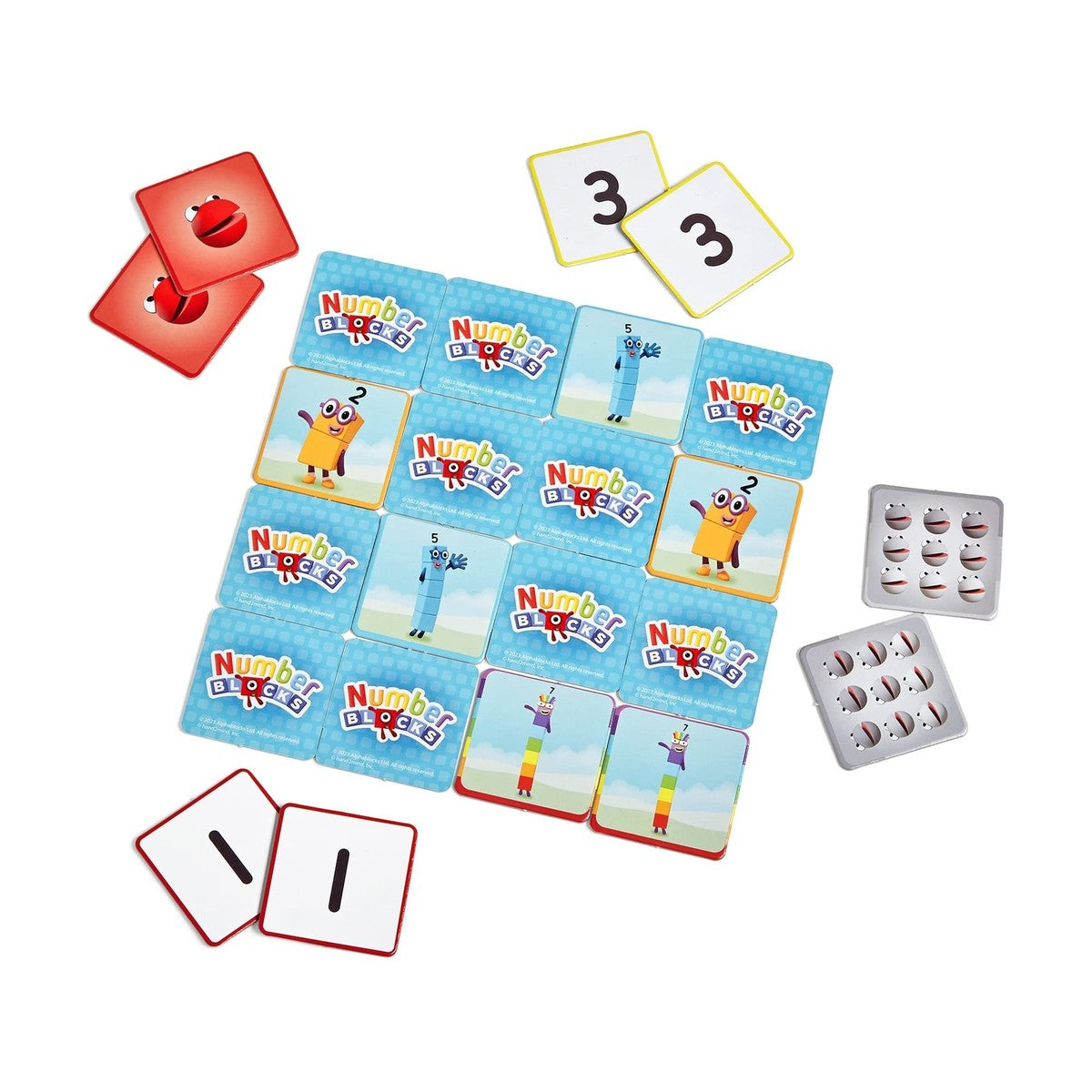 Number Blocks - Memory Match Game (Multi)