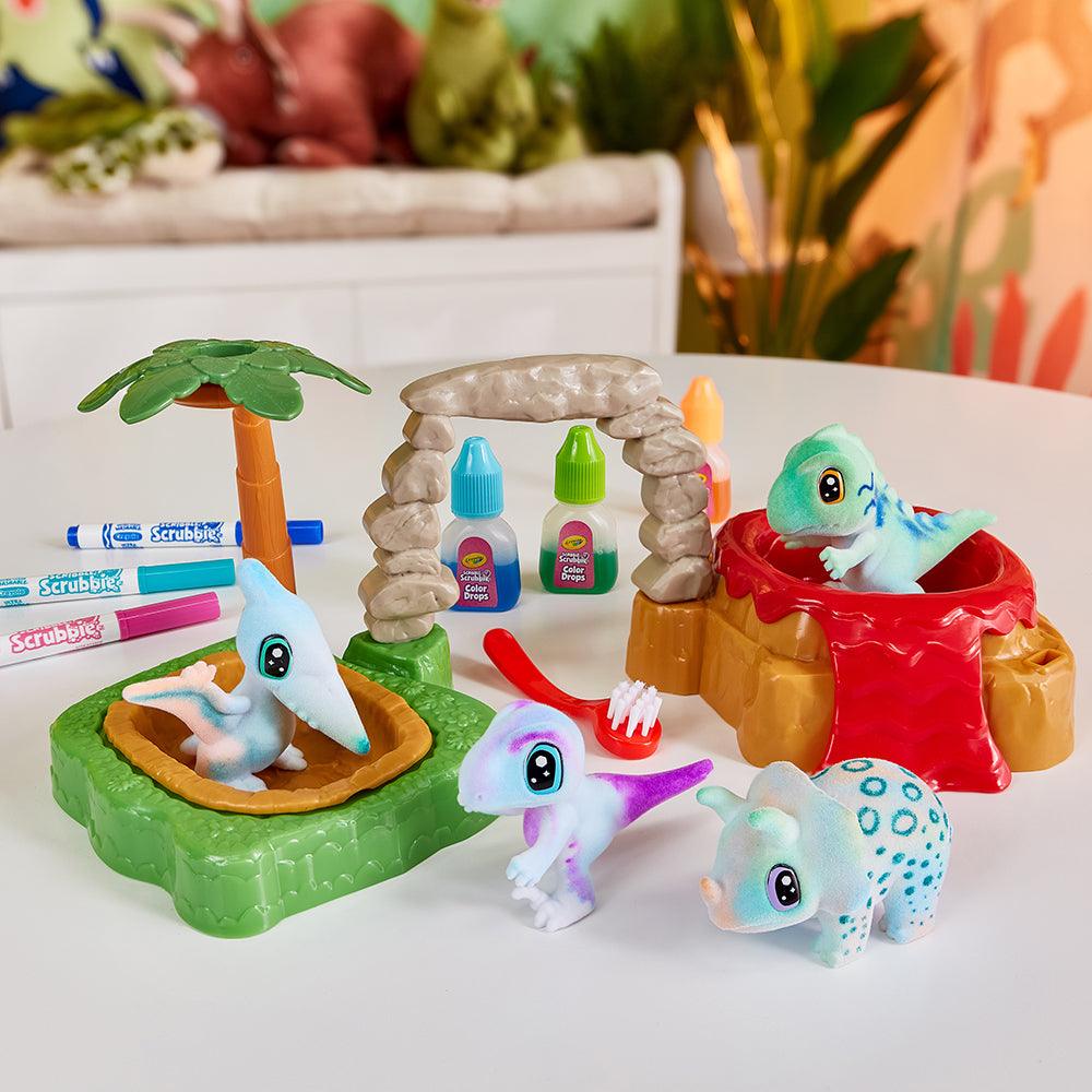 Scribble Scrubbie - Dinosaure - La Ribouldingue