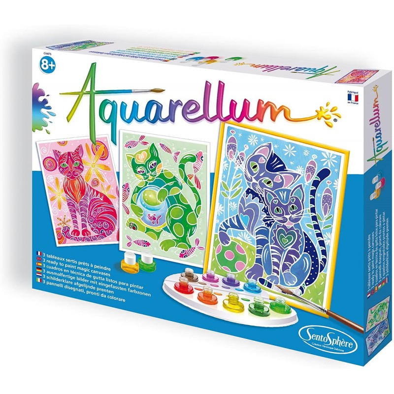 Aquarellum grand format - Cats