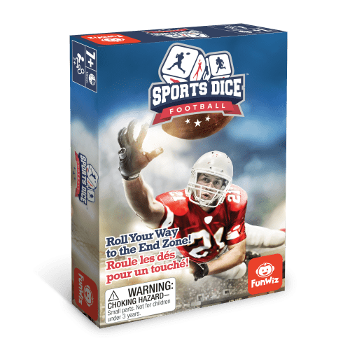 Sports Dice - Football (Bil) - La Ribouldingue