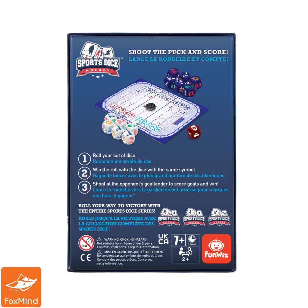 Sports Dice - Hockey (Bil) - La Ribouldingue