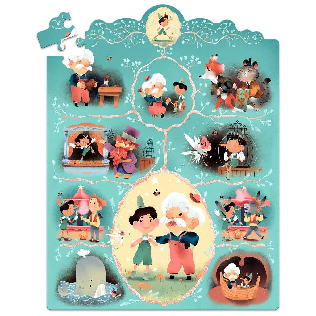 Puzzle Histoire - Pinocchio - 54 mcx