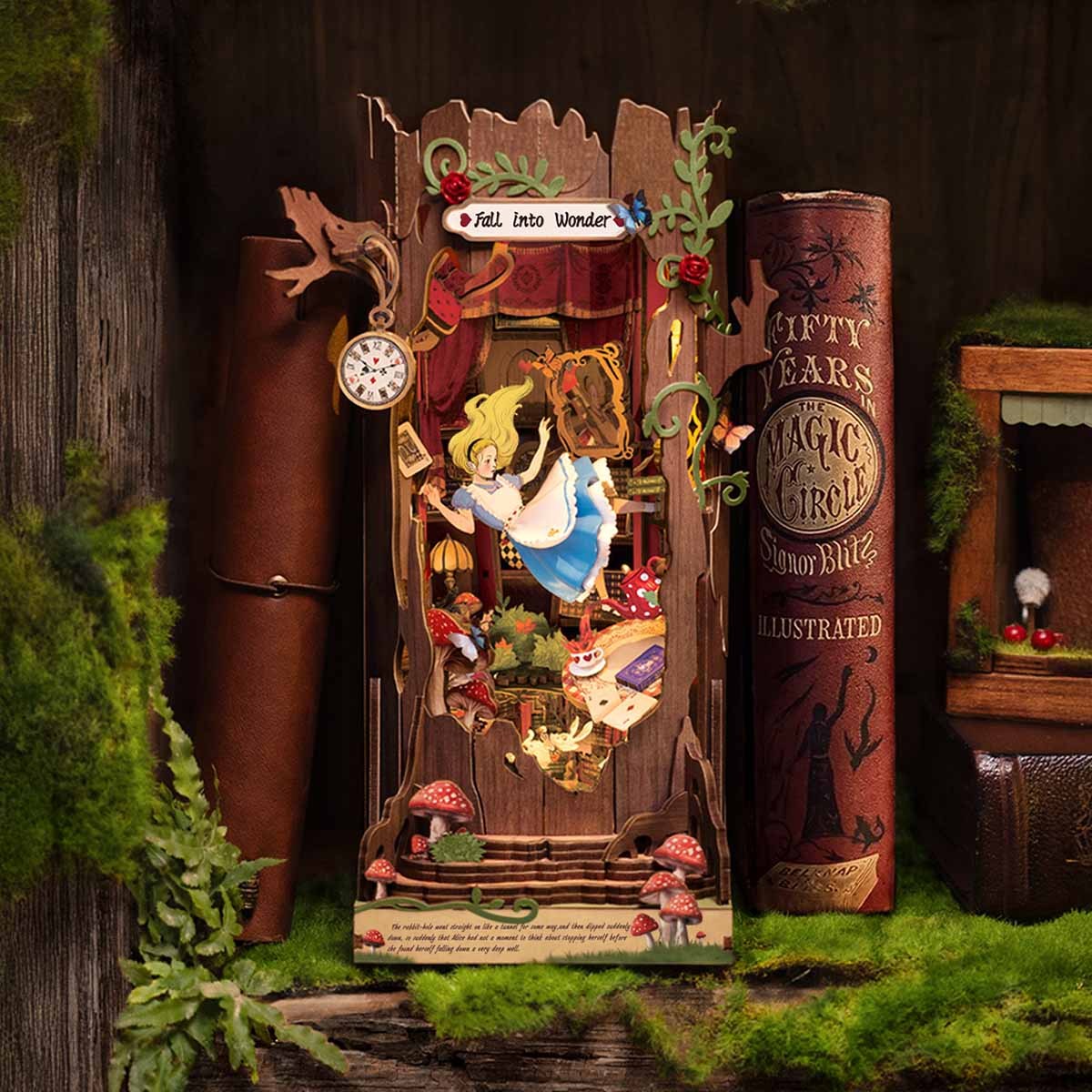 DIY Booknook - Fall Into Wonder