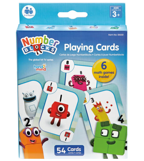 Number Blocks - Cartes à jouer (Multi)