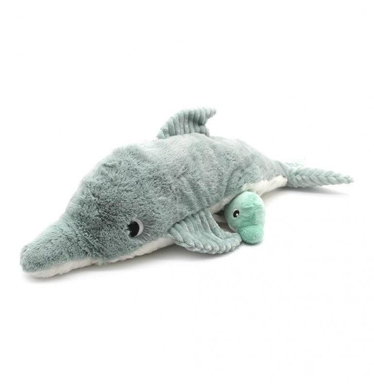 Tofou le dauphin - Maman et bébé - Menthe - La Ribouldingue