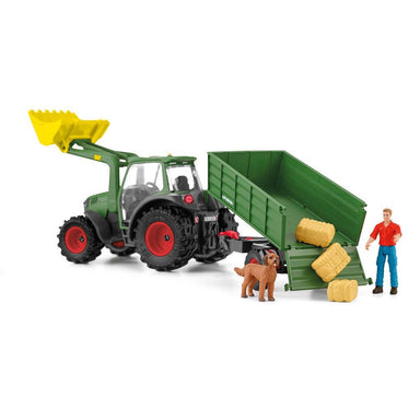 Tracteur avec remorque - Farm World - La Ribouldingue