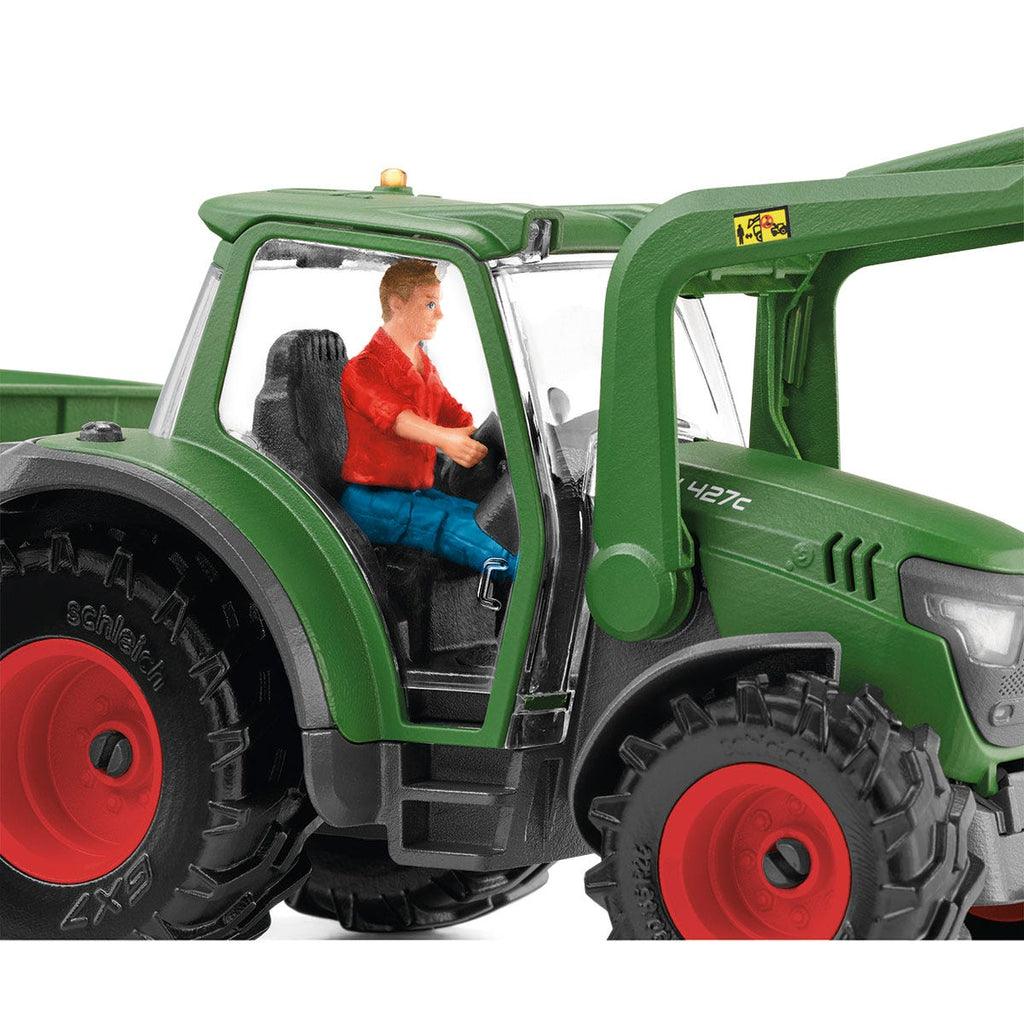 Tracteur avec remorque - Farm World - La Ribouldingue
