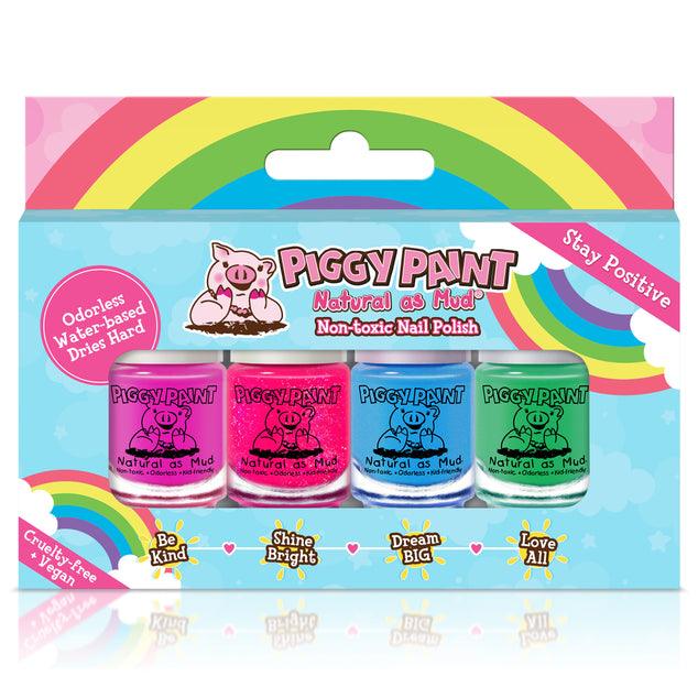 Vernis Piggy Paint - Coffret Rainbow - La Ribouldingue
