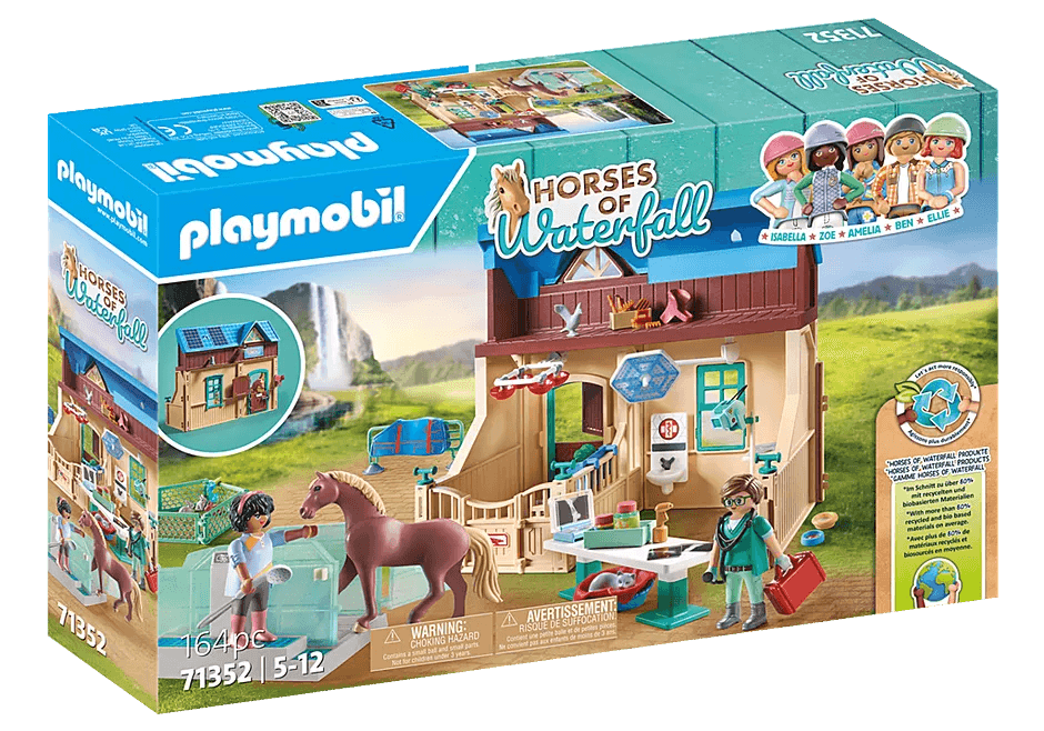 Vétérinaire et centre de thérapie - Horses of Waterfall - La Ribouldingue