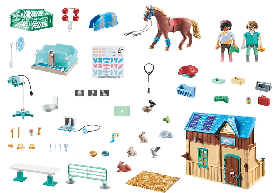 Vétérinaire et centre de thérapie - Horses of Waterfall - La Ribouldingue