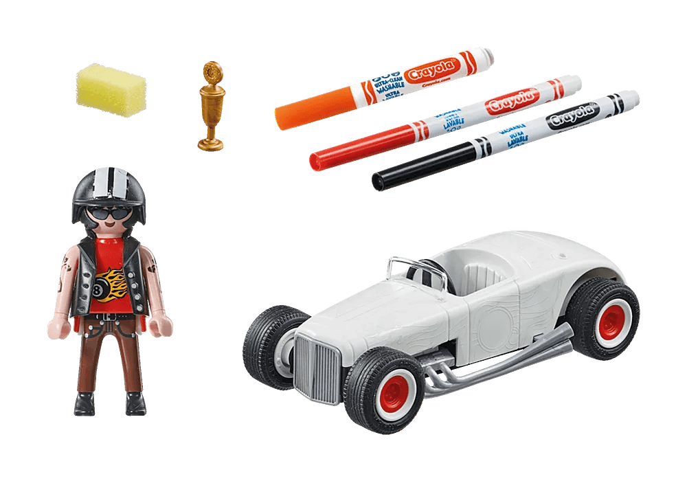 Voiture de course - Playmobil Color - La Ribouldingue