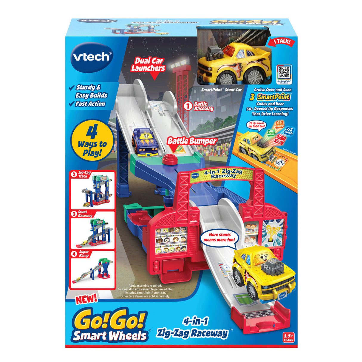 VTech - Go Go Smart Wheels : 4-in-1 Zig Zag Raceway (Ang)