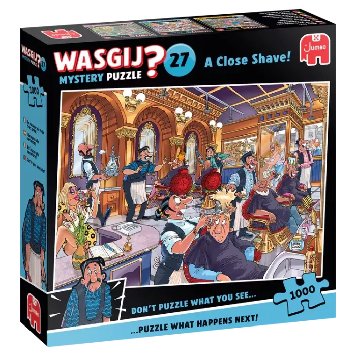 Un rasage de très très près! - Wasgij Mystery #27 - 1000 mcx