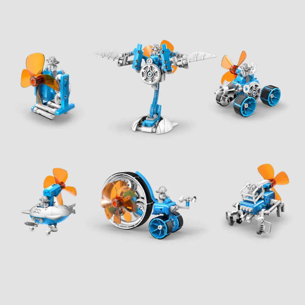 Windbots - Kit éolien éducatif 6 en 1 (Bil) - La Ribouldingue