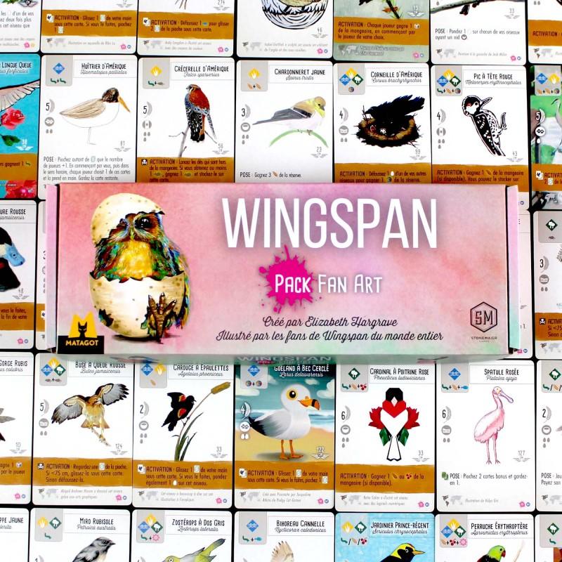 Wingspan - Pack Fan Art (Ext) (Fr) - La Ribouldingue