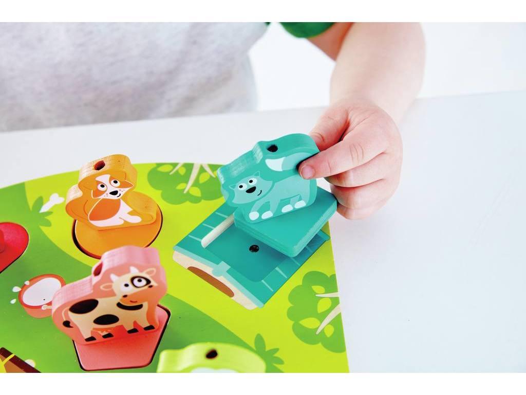 Animaux et Bruit de la Ferme - 7 mcx Bois - La Ribouldingue