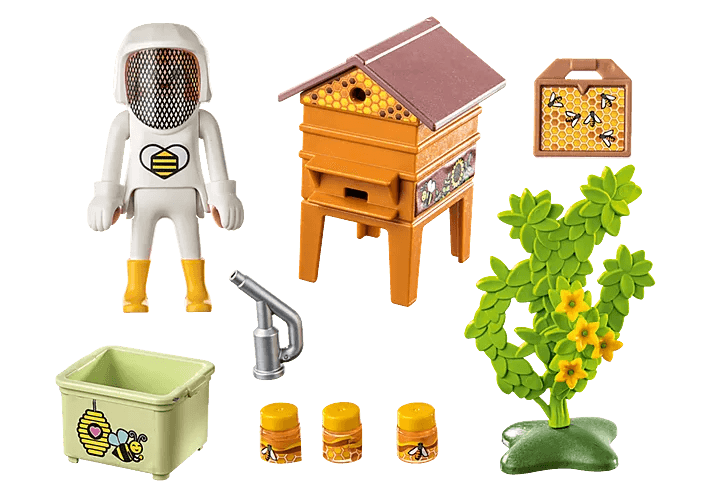 Apicultrice avec ruche - La Ribouldingue