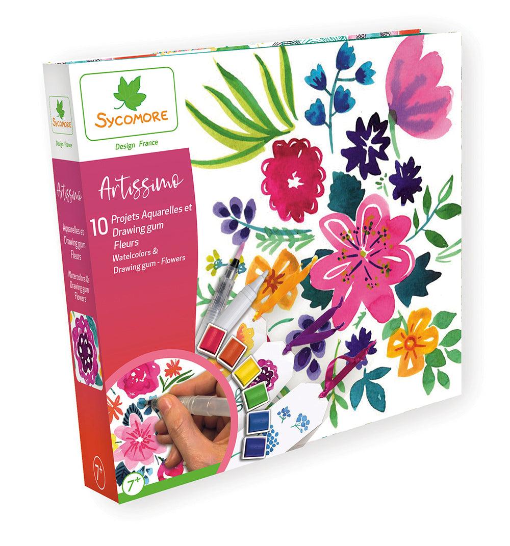 Artissimo - Atelier aquarelle & gomme de réserve - La Ribouldingue