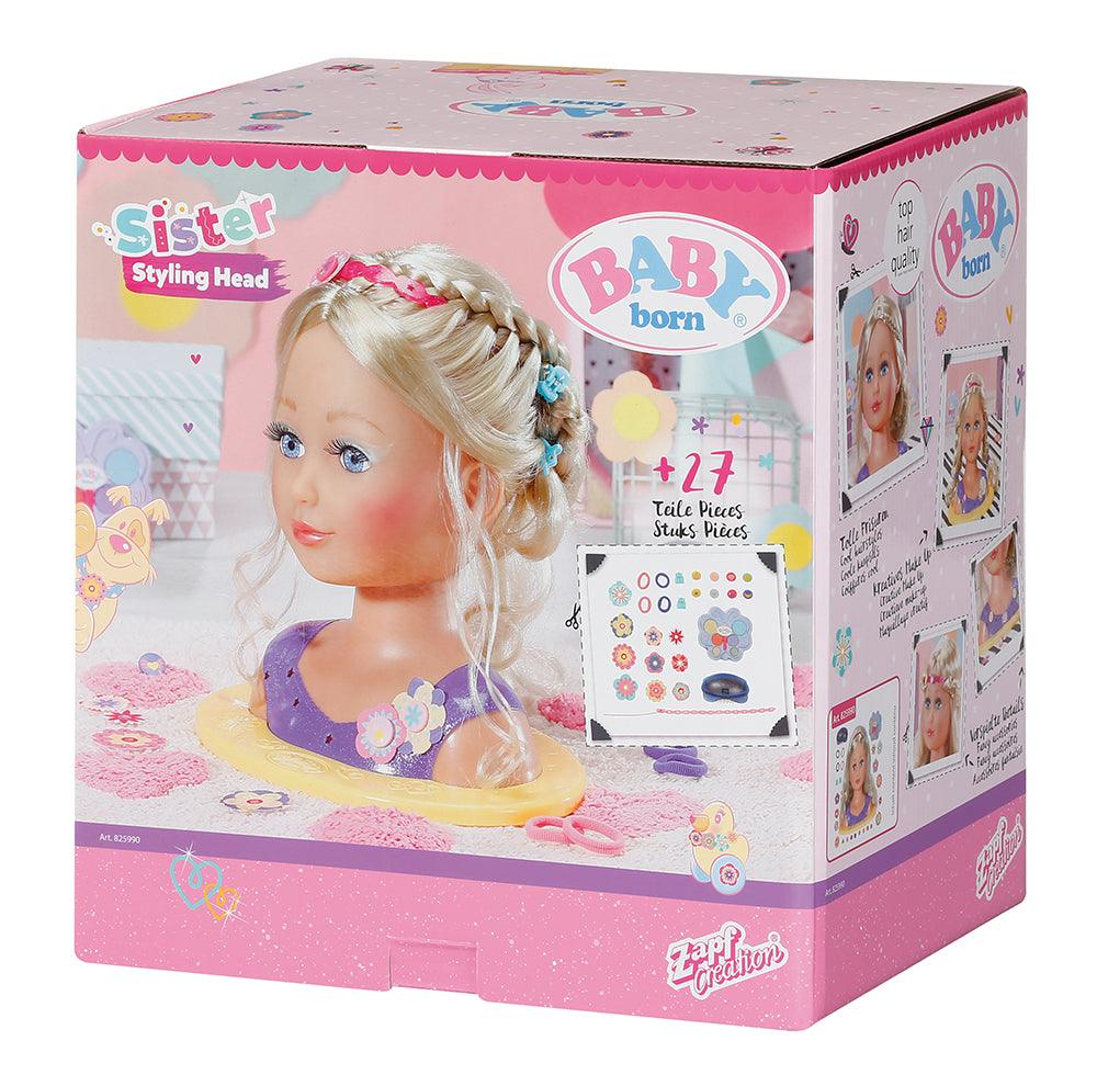 BABY born Sister - Tête à coiffer - La Ribouldingue