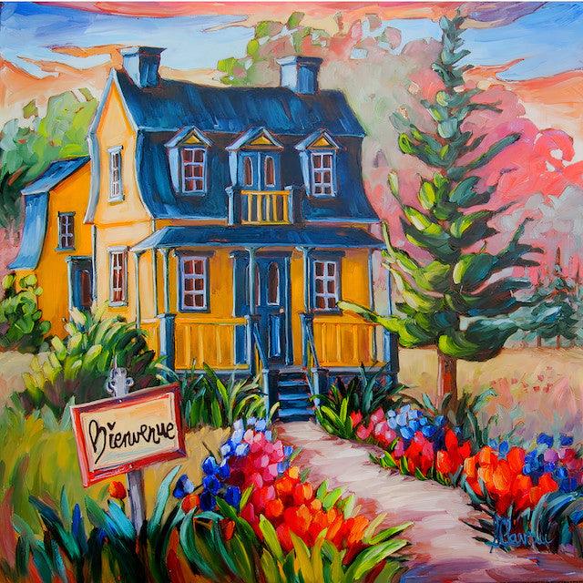 Bienvenue à Deschambault - Carré - La Ribouldingue