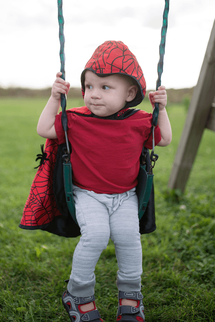 Cape réversible Spiderman/Batman - La Ribouldingue
