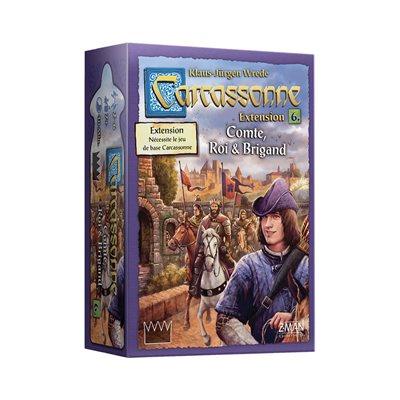 Carcassonne: #6 Comte Roi et Brigands (Ext) (Fr) - La Ribouldingue
