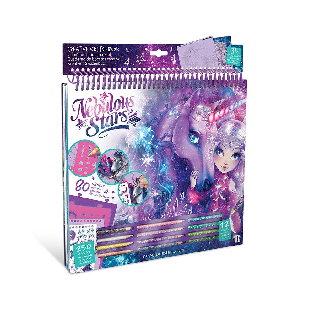 Carnet de croquis - Chevaux galaxie - La Ribouldingue