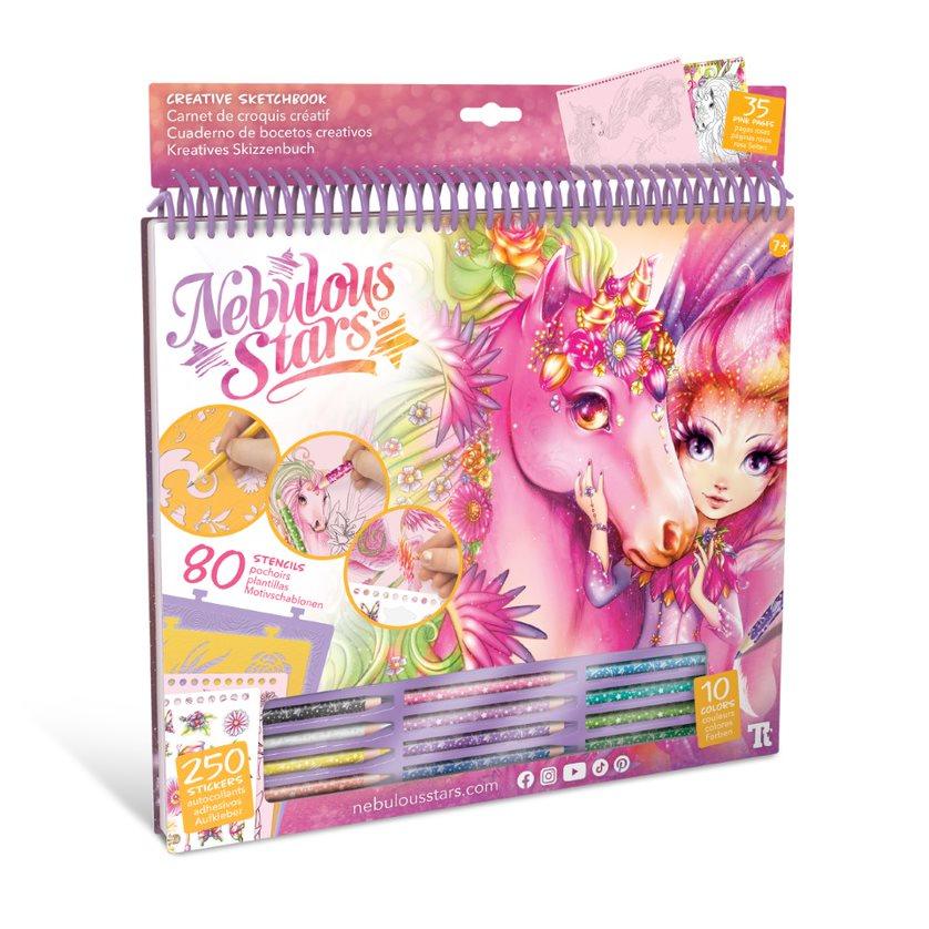 Carnet de croquis créatif - Chevaux fantastiques - La Ribouldingue