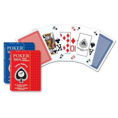 Cartes à Jouer de Poker 100% Plastique - La Ribouldingue