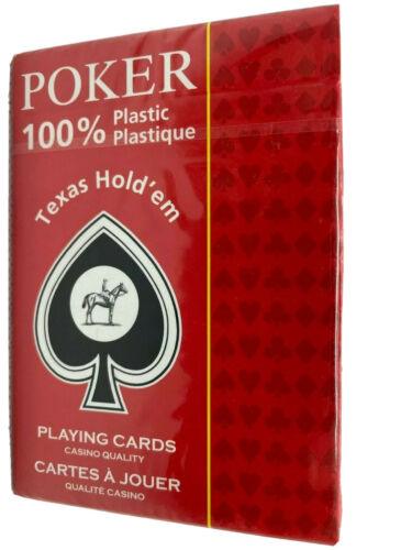 Cartes à Jouer de Poker 100% Plastique - La Ribouldingue