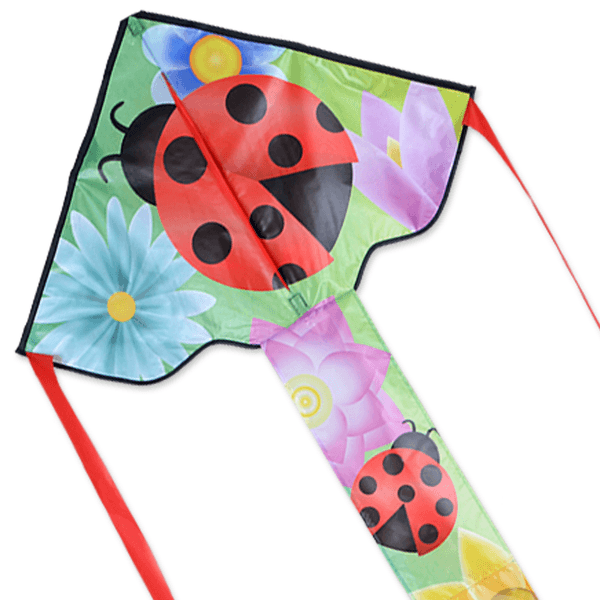 Cerf-Volant 30" - Easy Flyer Kite Régulier - Coccinelle - La Ribouldingue