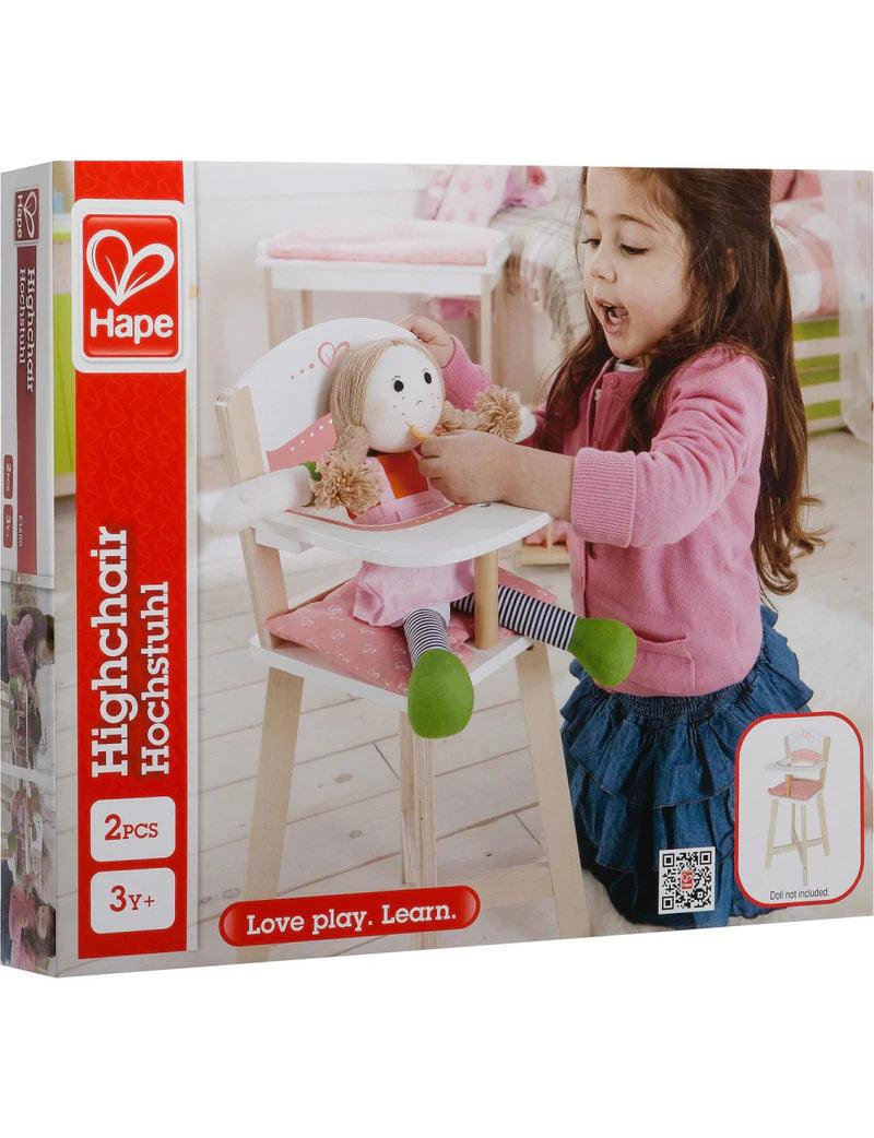 Chaise haute en bois - La Ribouldingue