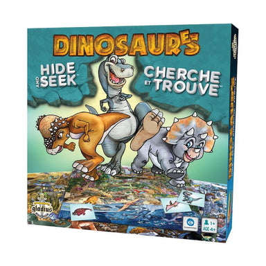 Cherche et Trouve - Dinosaures (Bil) - La Ribouldingue