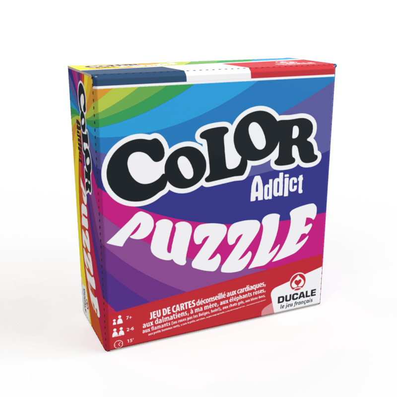 Color Addict - Puzzle (Fr) - La Ribouldingue