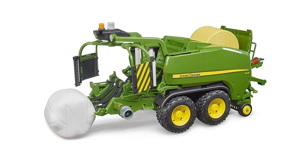Combiné presse enrubanneuse John Deere C441R - La Ribouldingue