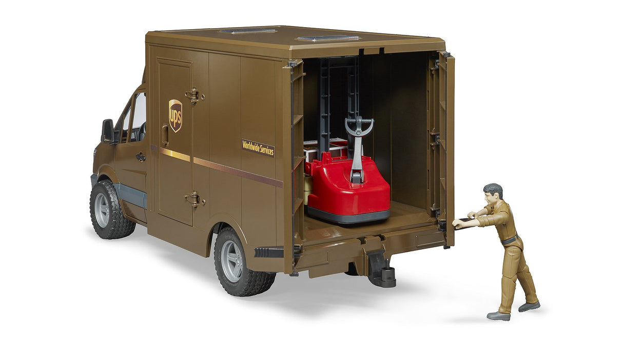 MB Sprinter UPS with driver and accessories